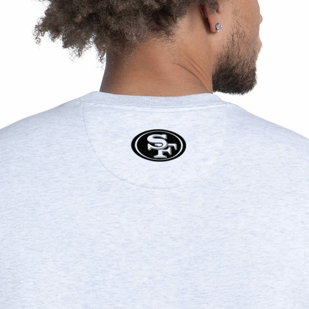 San Francisco 49ers Starter Faceoff Fleece Sweatshirt - Ash for sale