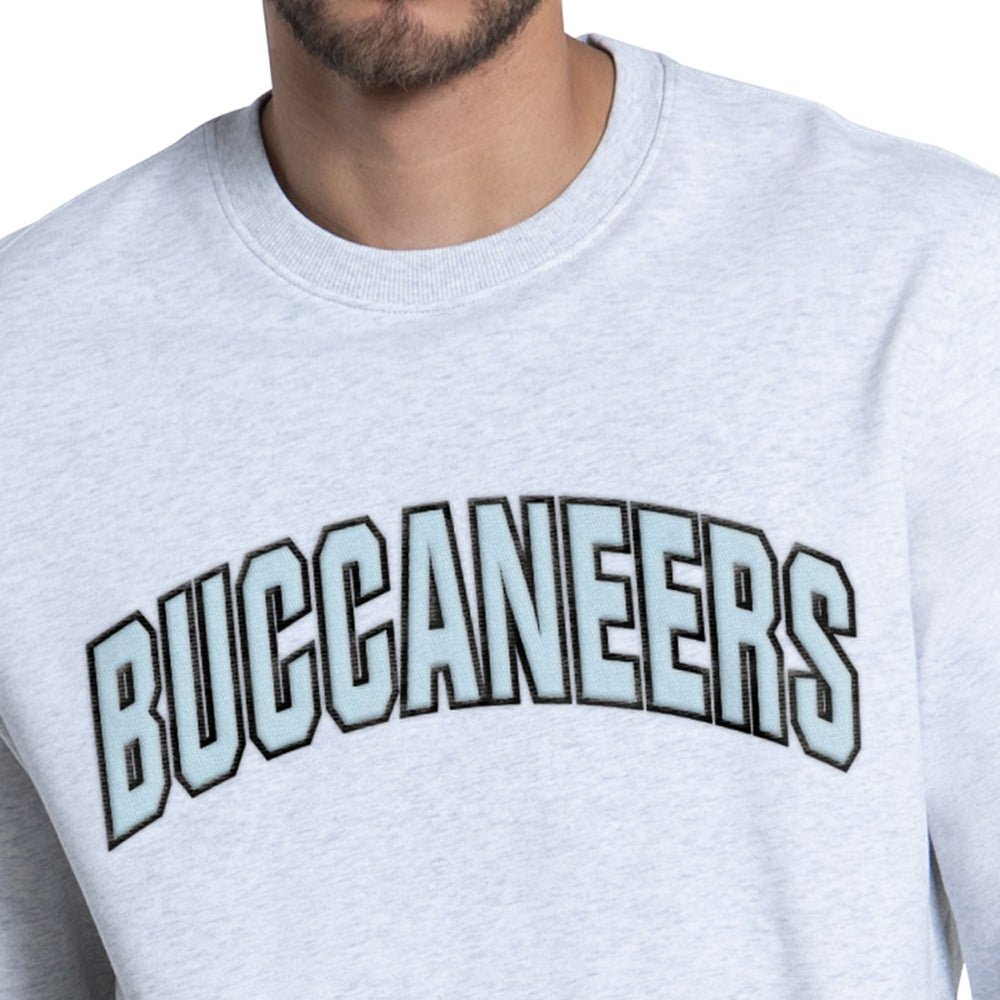 Tampa Bay Buccaneers Starter Faceoff Fleece Sweatshirt - Ash for sale