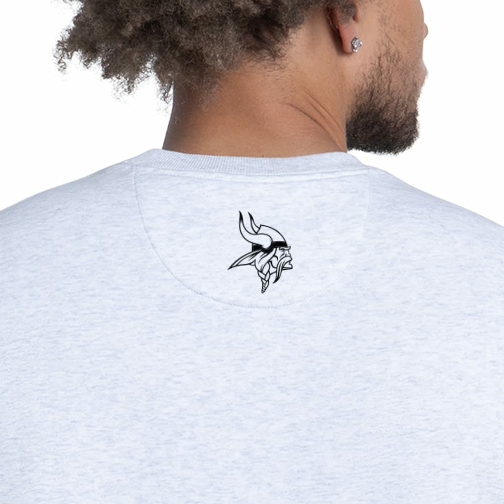 Minnesota Vikings Starter Faceoff Fleece Sweatshirt - Ash discount