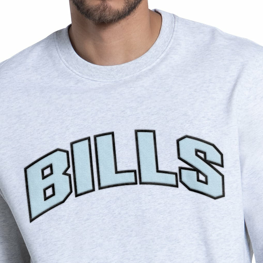 Buffalo Bills Starter Faceoff Fleece Sweatshirt - Ash for sale