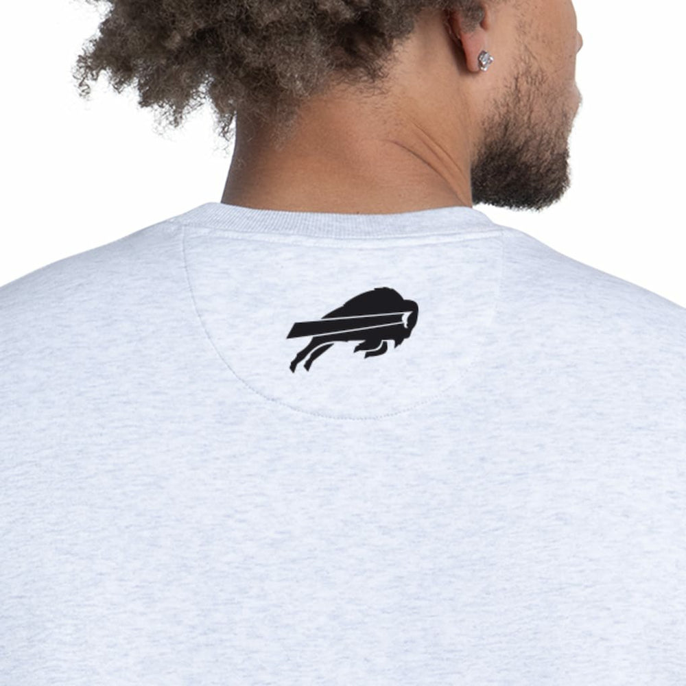 Buffalo Bills Starter Faceoff Fleece Sweatshirt - Ash for sale