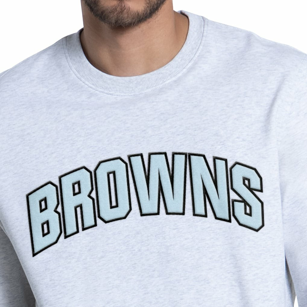 Cleveland Browns Starter Faceoff Fleece Sweatshirt - Ash online