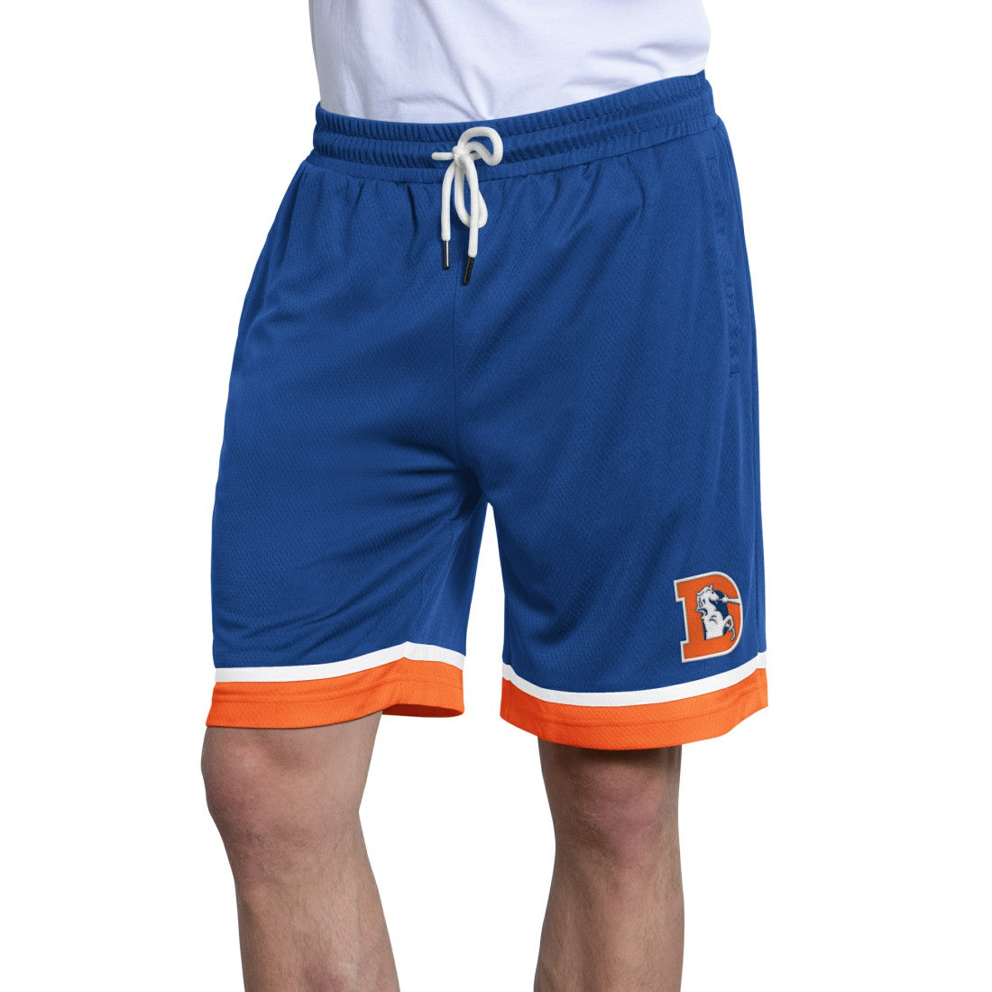 Denver Broncos Starter Throwback Power Play Mesh Shorts - Royal for sale
