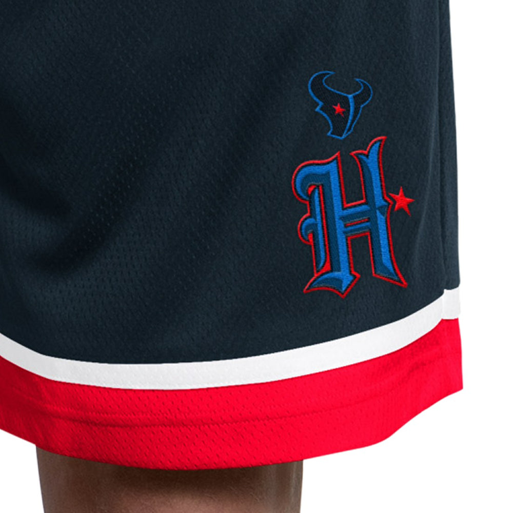 Houston Texans Starter Alternate Power Play Mesh Shorts - Navy on sale