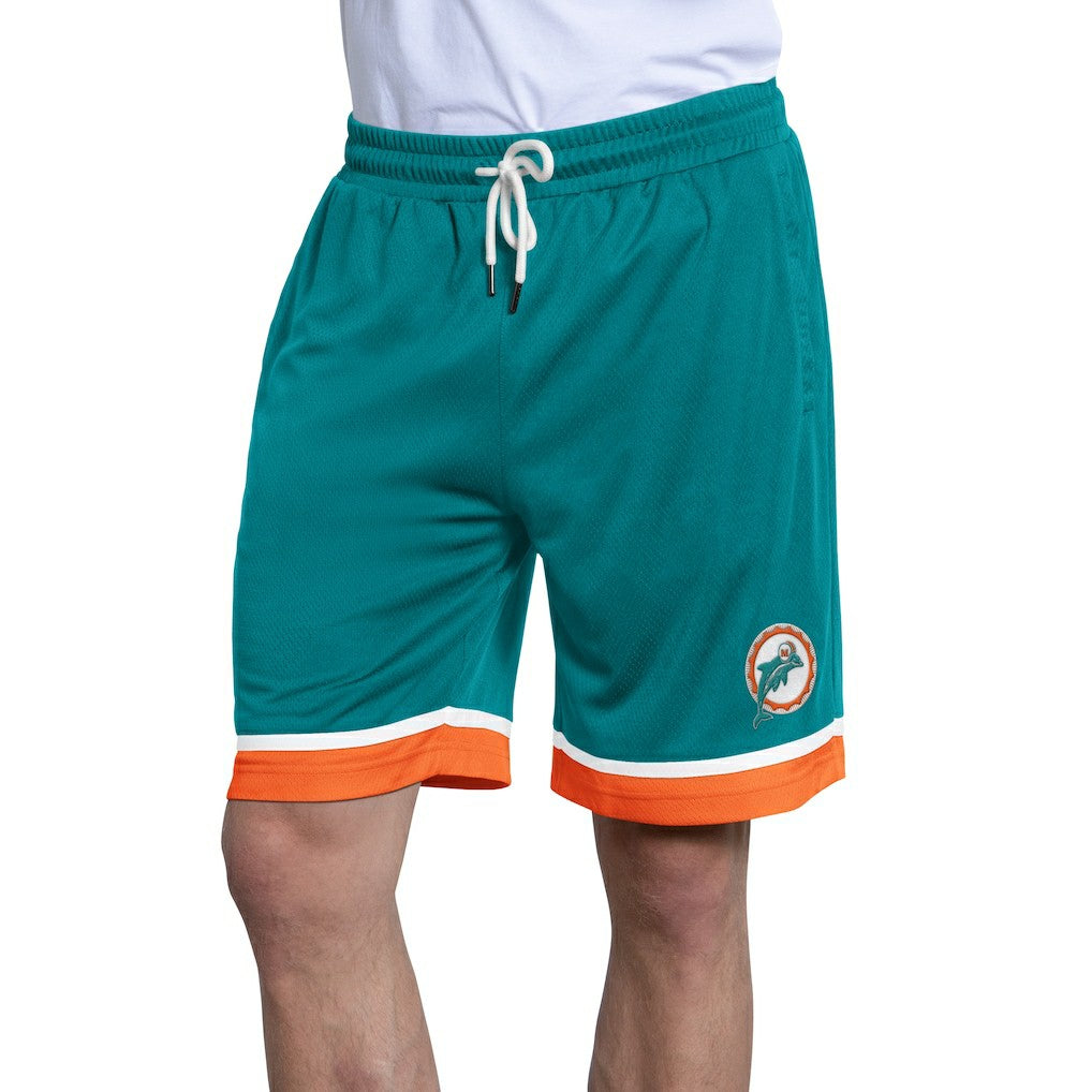 Miami Dolphins Starter Throwback Power Play Mesh Shorts - Aqua outlet