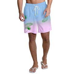 Detroit Lions Margaritaville Sunset On The Beach Swim Shorts - Light Blue for sale
