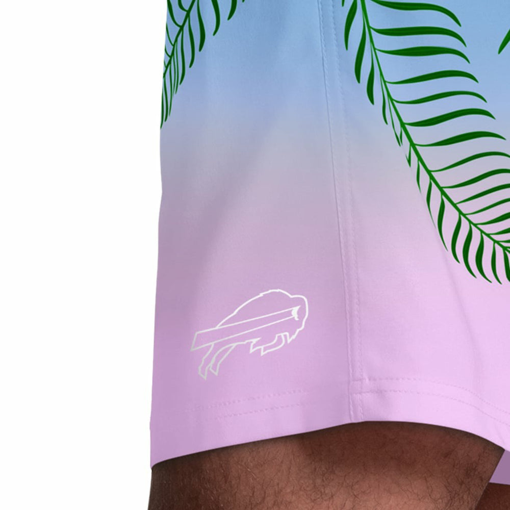 Buffalo Bills Margaritaville Sunset On The Beach Swim Shorts - Light Blue sale