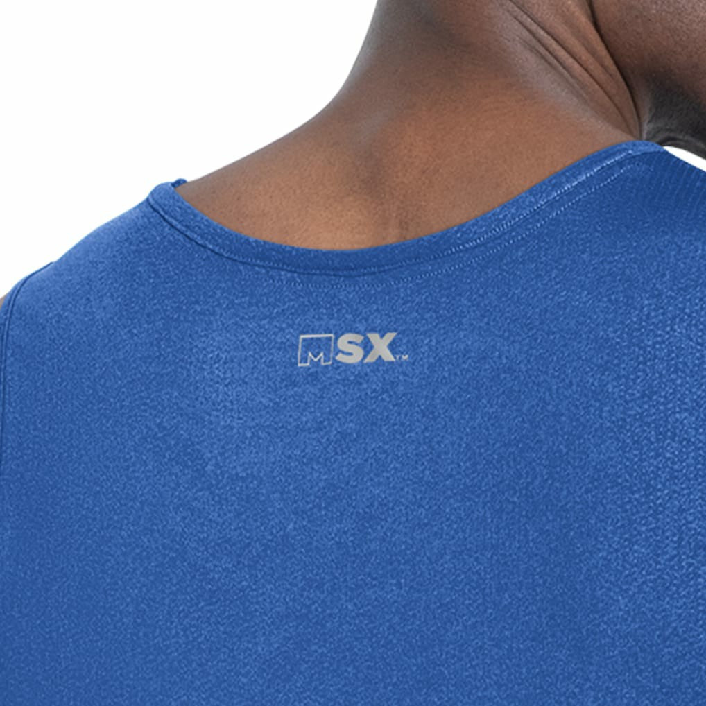Los Angeles Chargers MSX by Michael Strahan Energy Scoop Neck Tank Top - Royal online