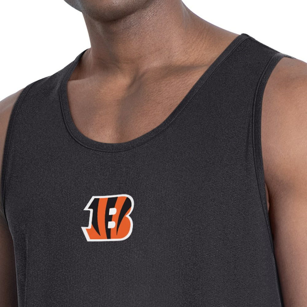 Cincinnati Bengals MSX by Michael Strahan Energy Tank Top - Charcoal for sale