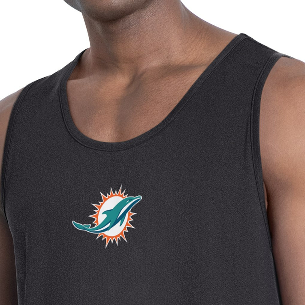 Miami Dolphins MSX by Michael Strahan Energy Tank Top - Charcoal sale