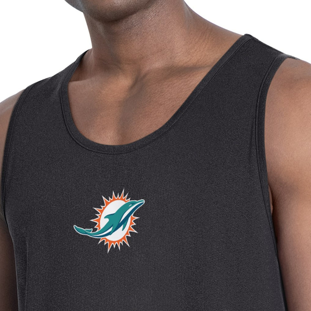 Miami Dolphins MSX by Michael Strahan Energy Tank Top - Charcoal sale