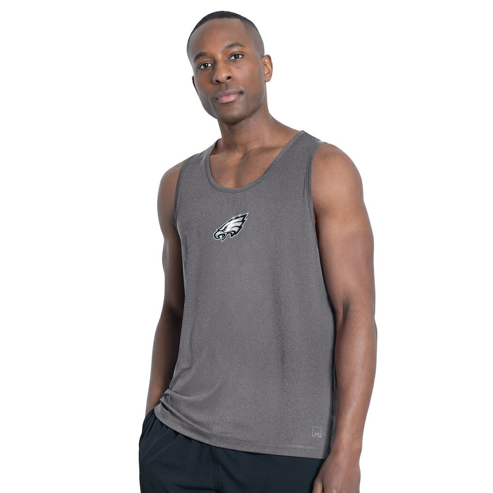 Philadelphia Eagles MSX by Michael Strahan Energy Tank Top - Charcoal discount
