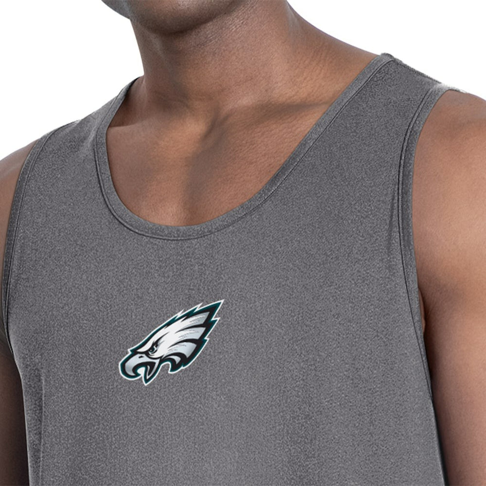 Philadelphia Eagles MSX by Michael Strahan Energy Tank Top - Charcoal discount