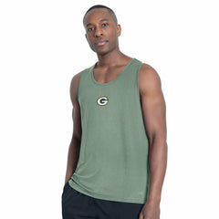 Green Bay Packers MSX by Michael Strahan Energy Scoop Neck Tank Top - Green online