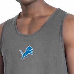 Detroit Lions MSX by Michael Strahan Energy Tank Top - Charcoal outlet