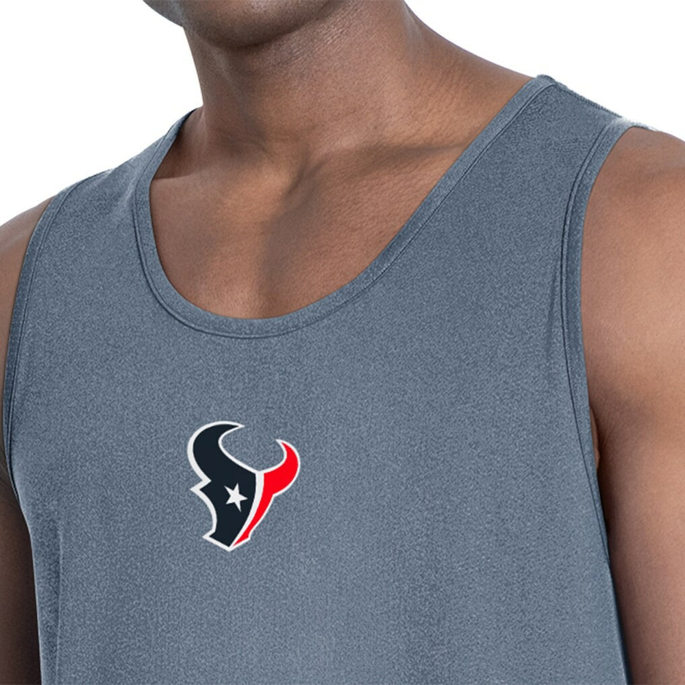 Houston Texans MSX by Michael Strahan Energy Scoop Neck Tank Top - Navy on sale