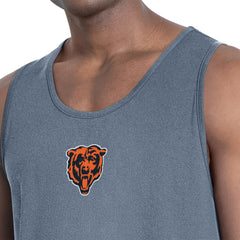 Chicago Bears MSX by Michael Strahan Energy Scoop Neck Tank Top - Navy sale