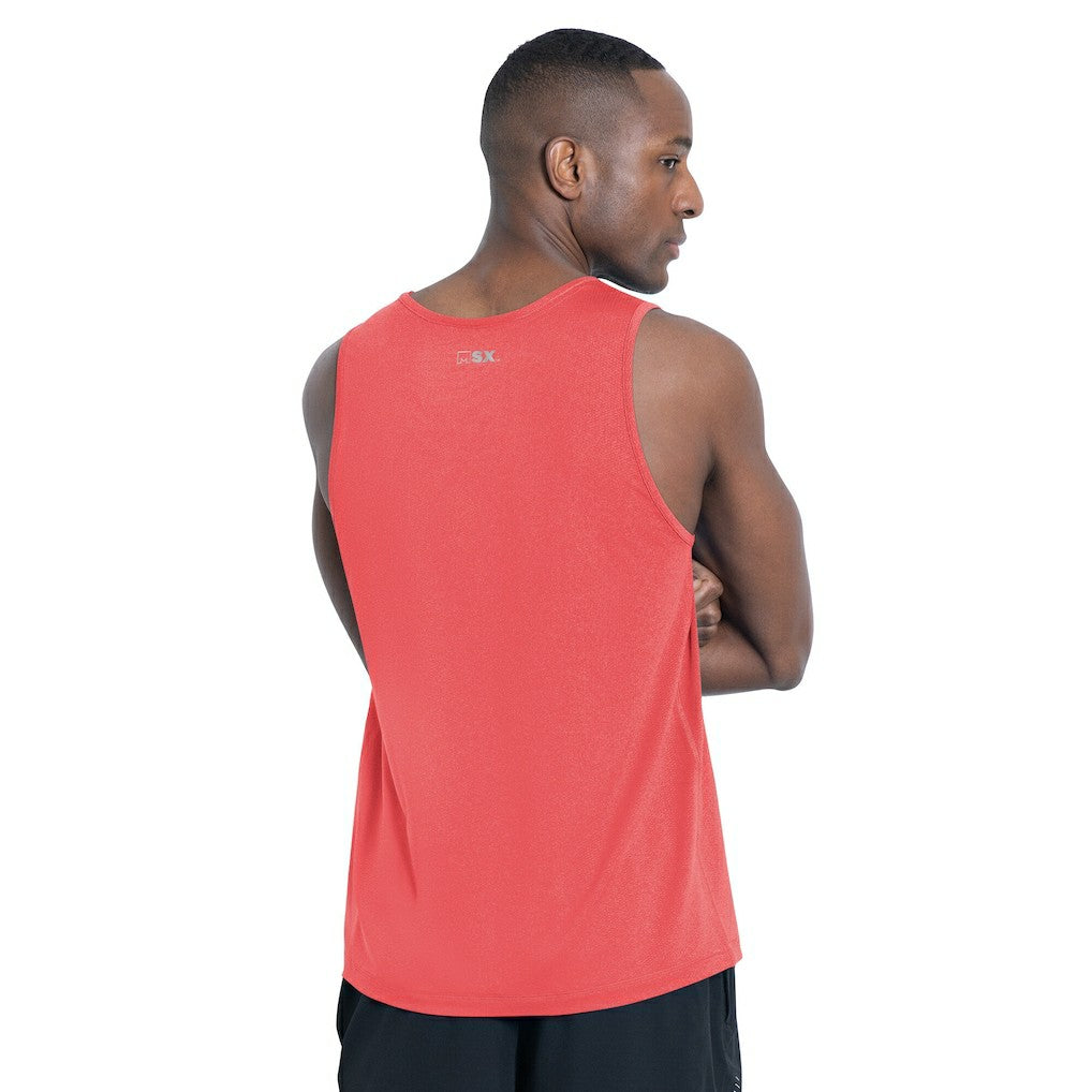 San Francisco 49ers MSX by Michael Strahan Energy Scoop Neck Tank Top - Red on sale