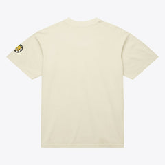 Boston Bruins Mitchell & Ness Unisex Arched Team T-Shirt - Cream T-shirts