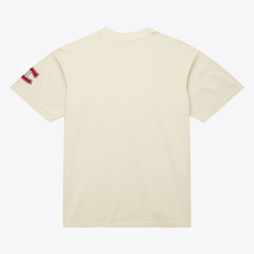 Montreal Canadiens Mitchell & Ness Unisex Arched Team T-Shirt - Cream T-shirts