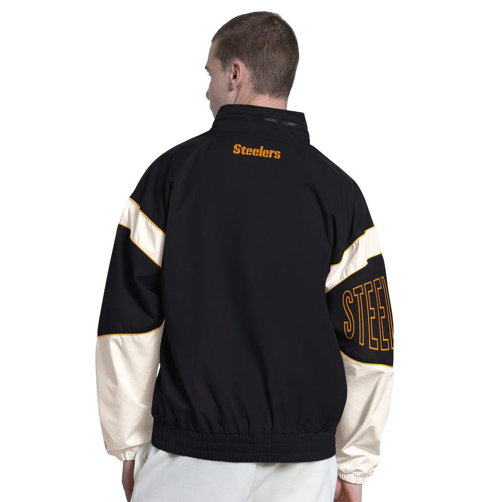 Pittsburgh Steelers Starter The Gust Full-Zip Hooded Jacket - Black cheap
