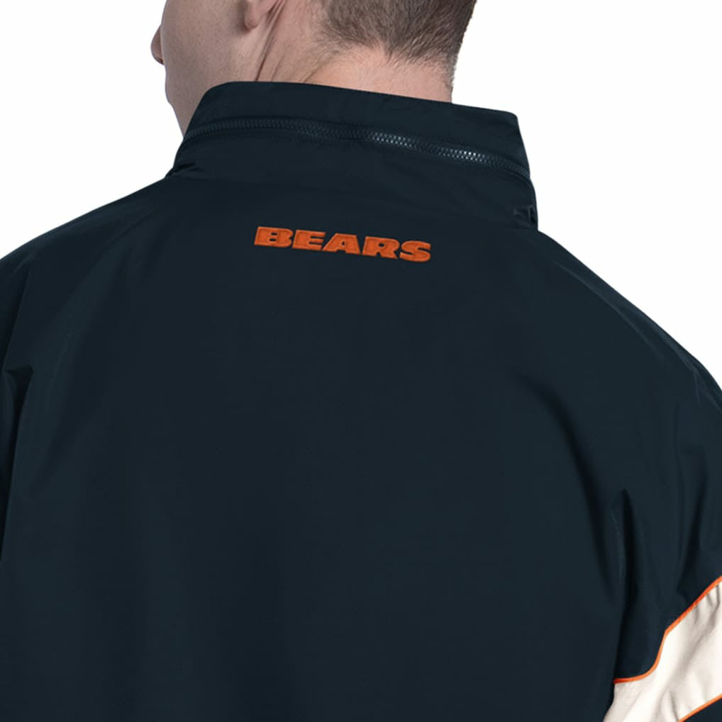Chicago Bears Starter The Gust Full-Zip Hooded Jacket - Navy for sale