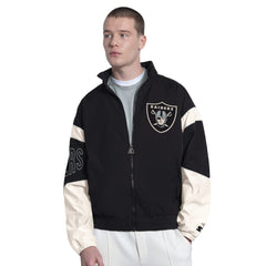 Las Vegas Raiders Starter The Gust Full-Zip Hooded Jacket - Black cheap