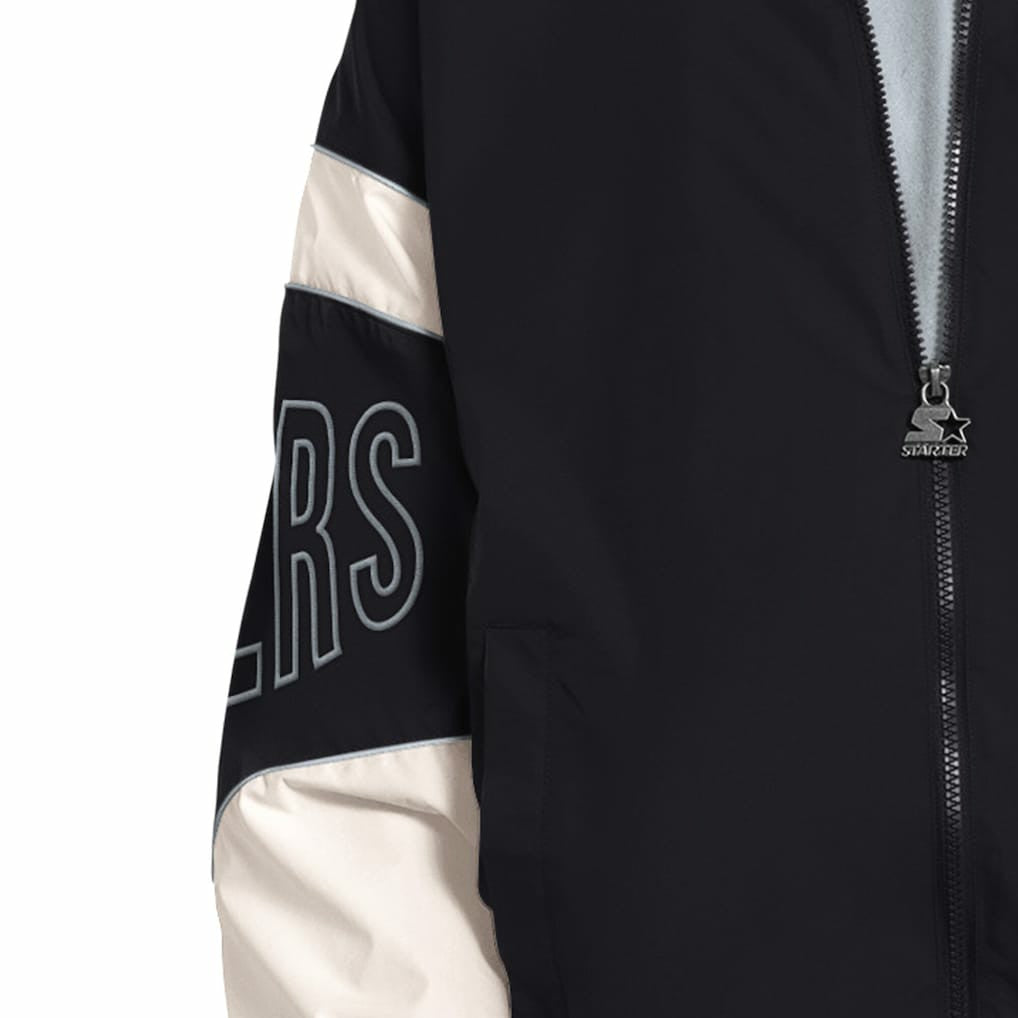 Las Vegas Raiders Starter The Gust Full-Zip Hooded Jacket - Black cheap