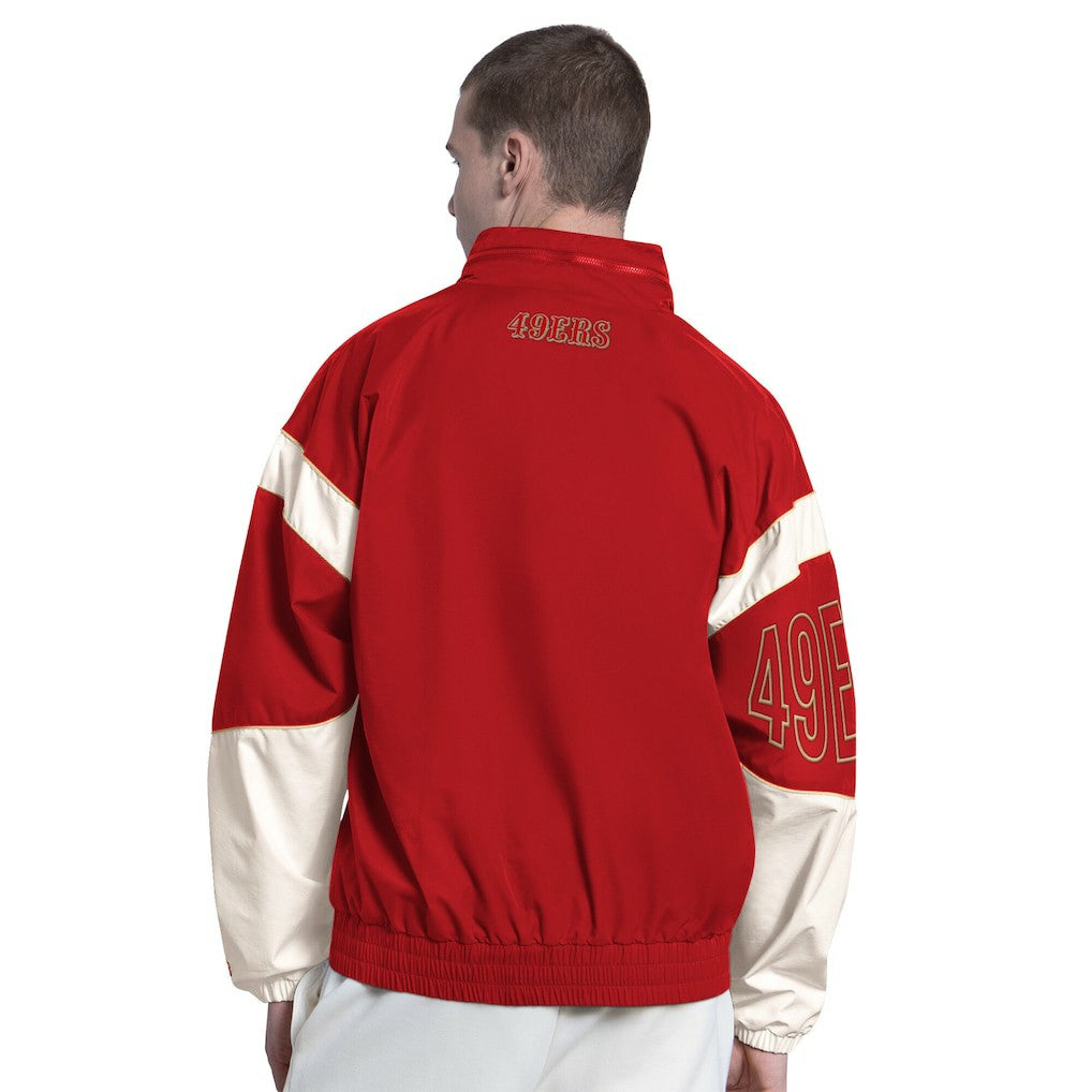 San Francisco 49ers Starter The Gust Full-Zip Hooded Jacket - Scarlet discount
