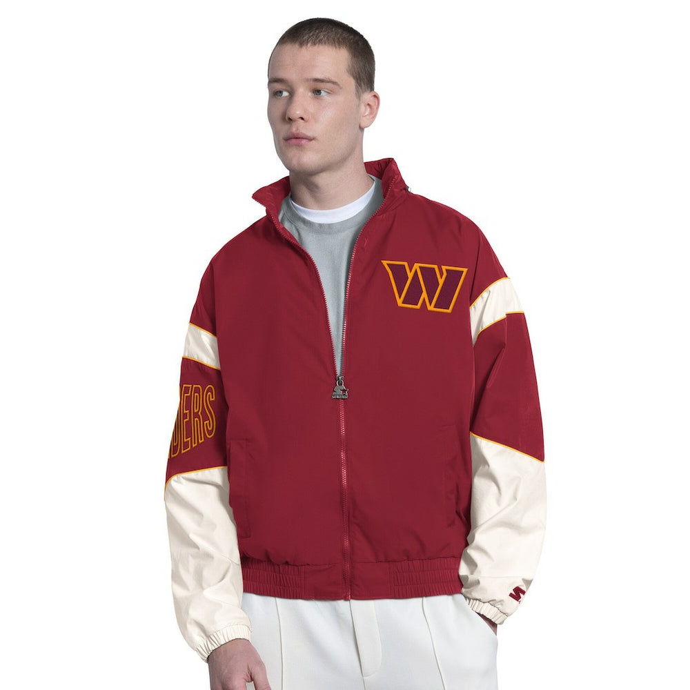 Washington Commanders Starter The Gust Full-Zip Hooded Jacket - Burgundy outlet