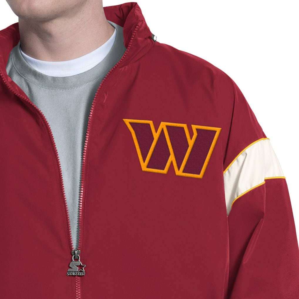 Washington Commanders Starter The Gust Full-Zip Hooded Jacket - Burgundy outlet