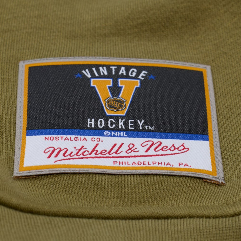 New York Rangers Mitchell & Ness Women's Fleece Sweatshirt - Hunter Green Sweatshirts