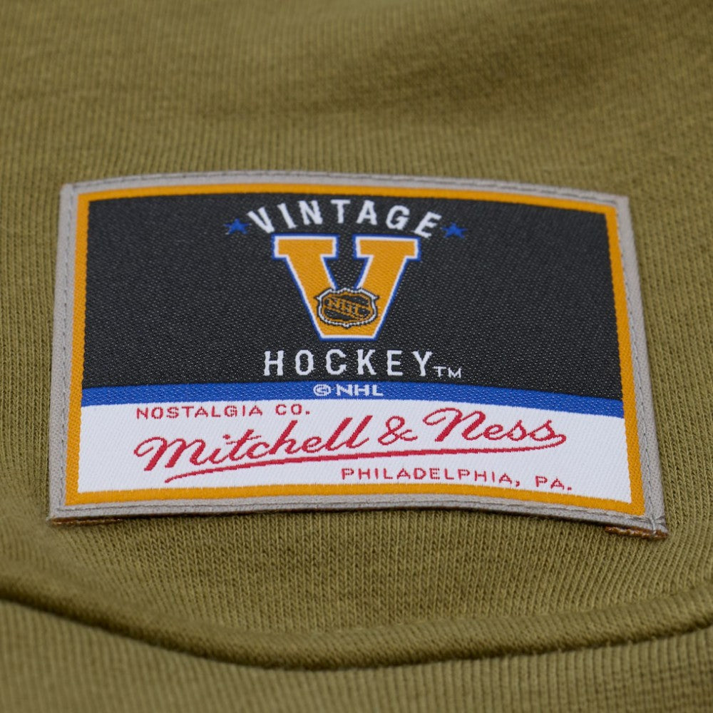 Boston Bruins Mitchell & Ness Women's Fleece Sweatshirt - Hunter Green Sweatshirts