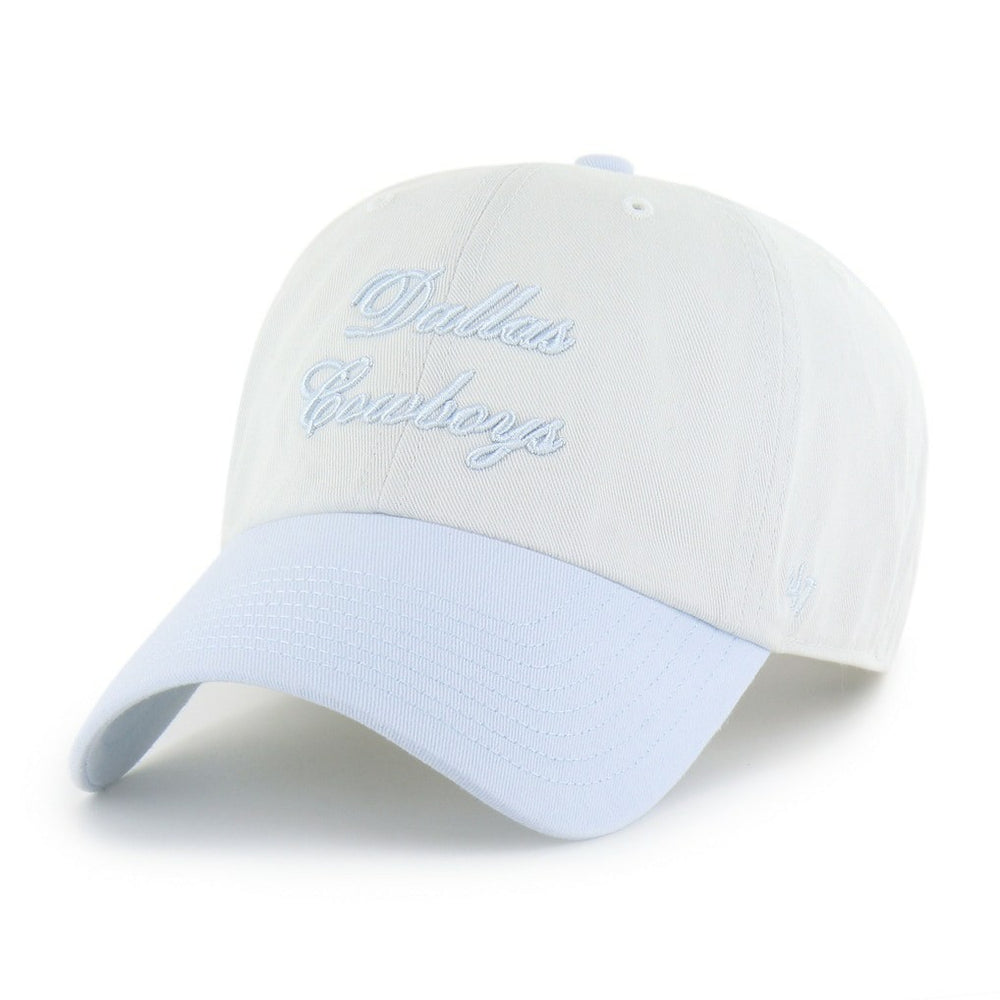 Dallas Cowboys '47 Women's Gelato Two-Tone Clean Up Adjustable Hat - White sale