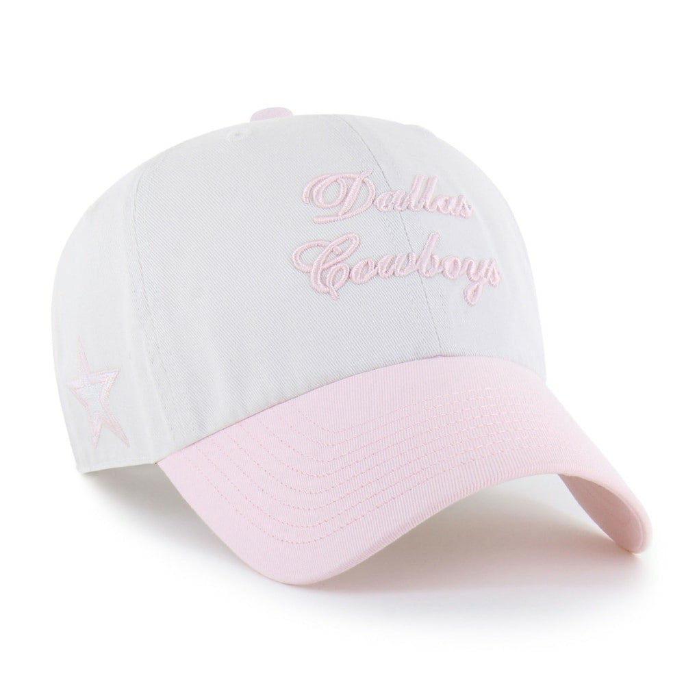 Dallas Cowboys '47 Women's Gelato Two-Tone Clean Up Adjustable Hat - White for sale