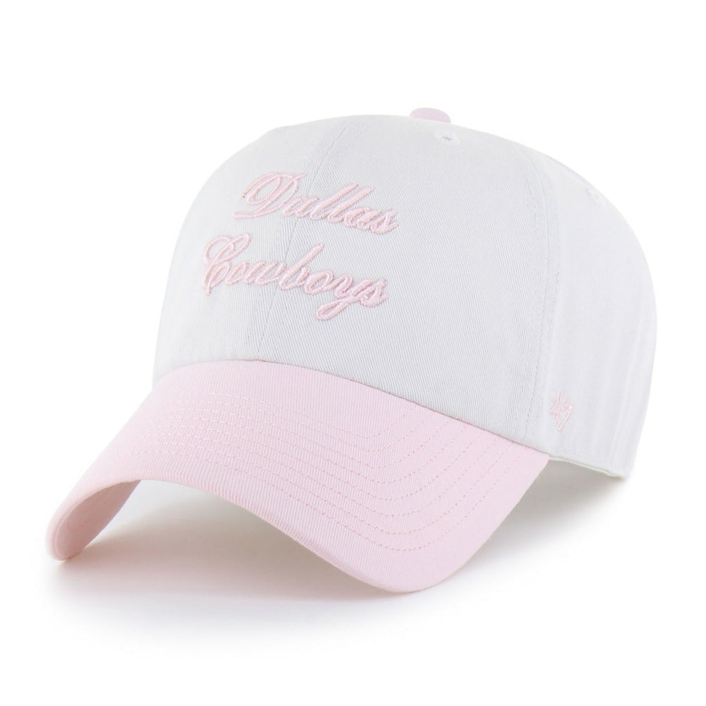 Dallas Cowboys '47 Women's Gelato Two-Tone Clean Up Adjustable Hat - White for sale