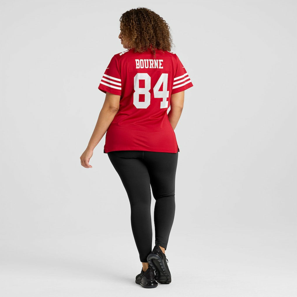 Kendrick Bourne San Francisco 49ers Women's Team Game Jersey - Scarlet outlet