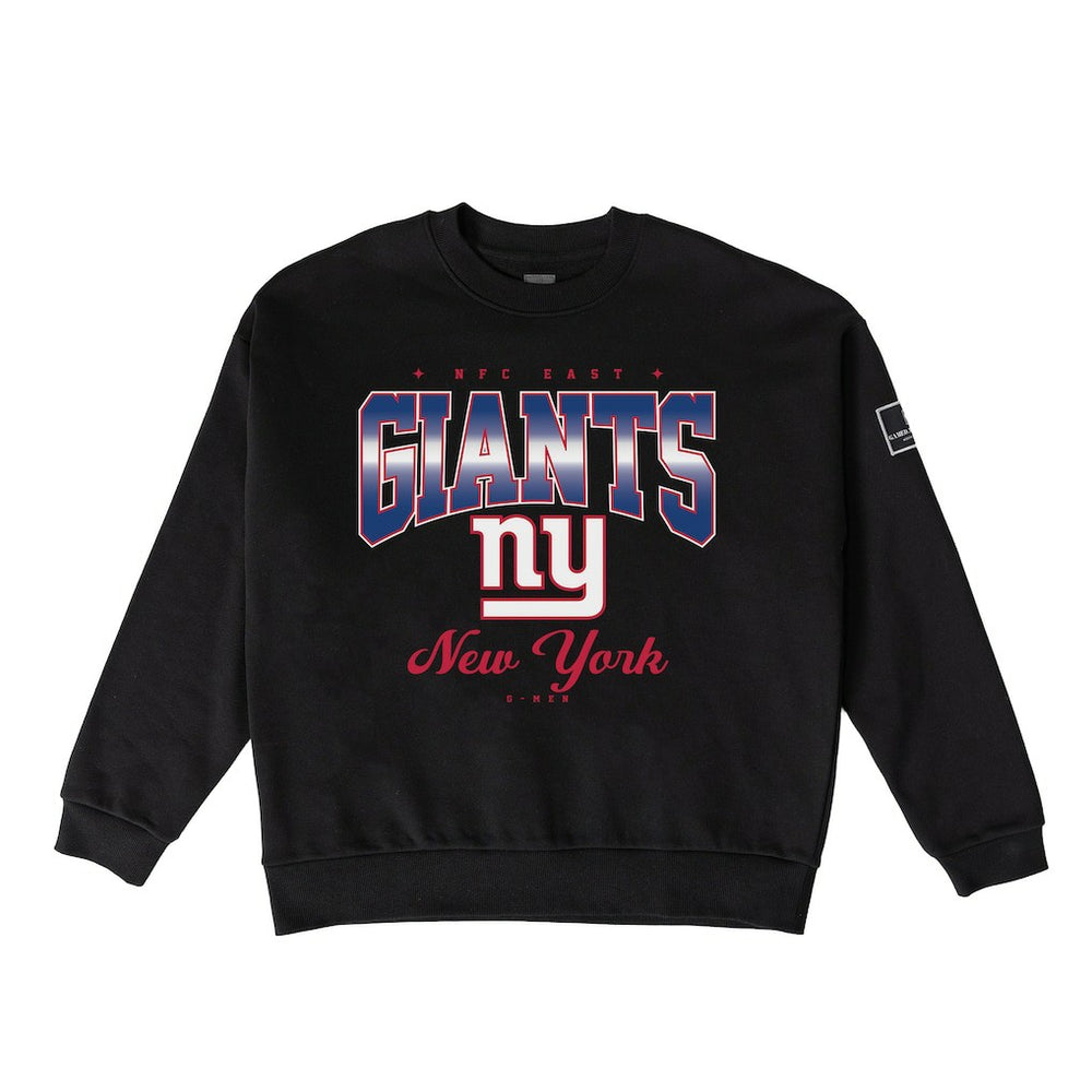 New York Giants Gameday Couture Women's Powerhouse Play Premium Fleece Sweatshirt - Black outlet