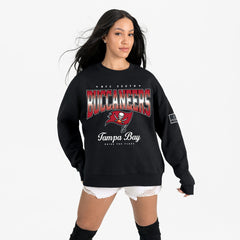 Tampa Bay Buccaneers Gameday Couture Women's Powerhouse Play Premium Fleece Sweatshirt - Black for sale
