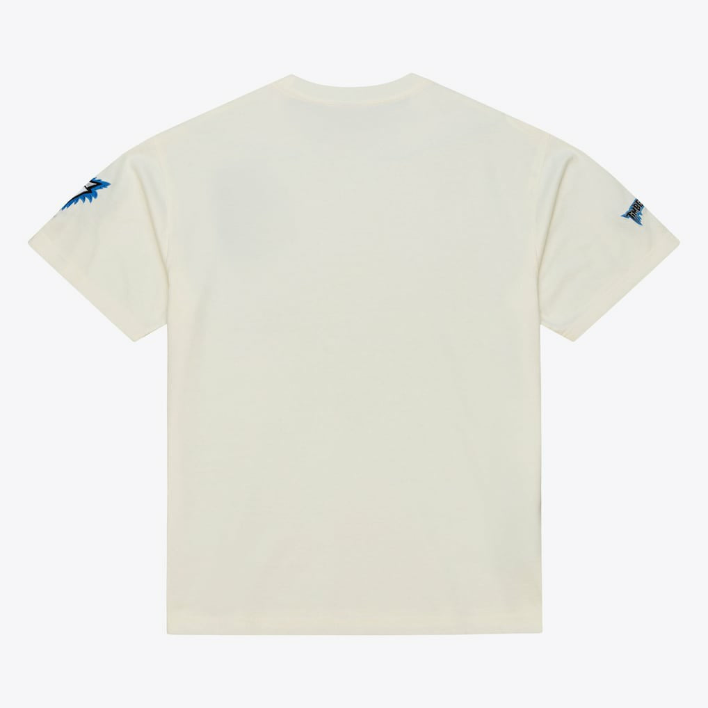 Minnesota Timberwolves Hardwood Classics Chainstitch Premium T-Shirt - Cream sale