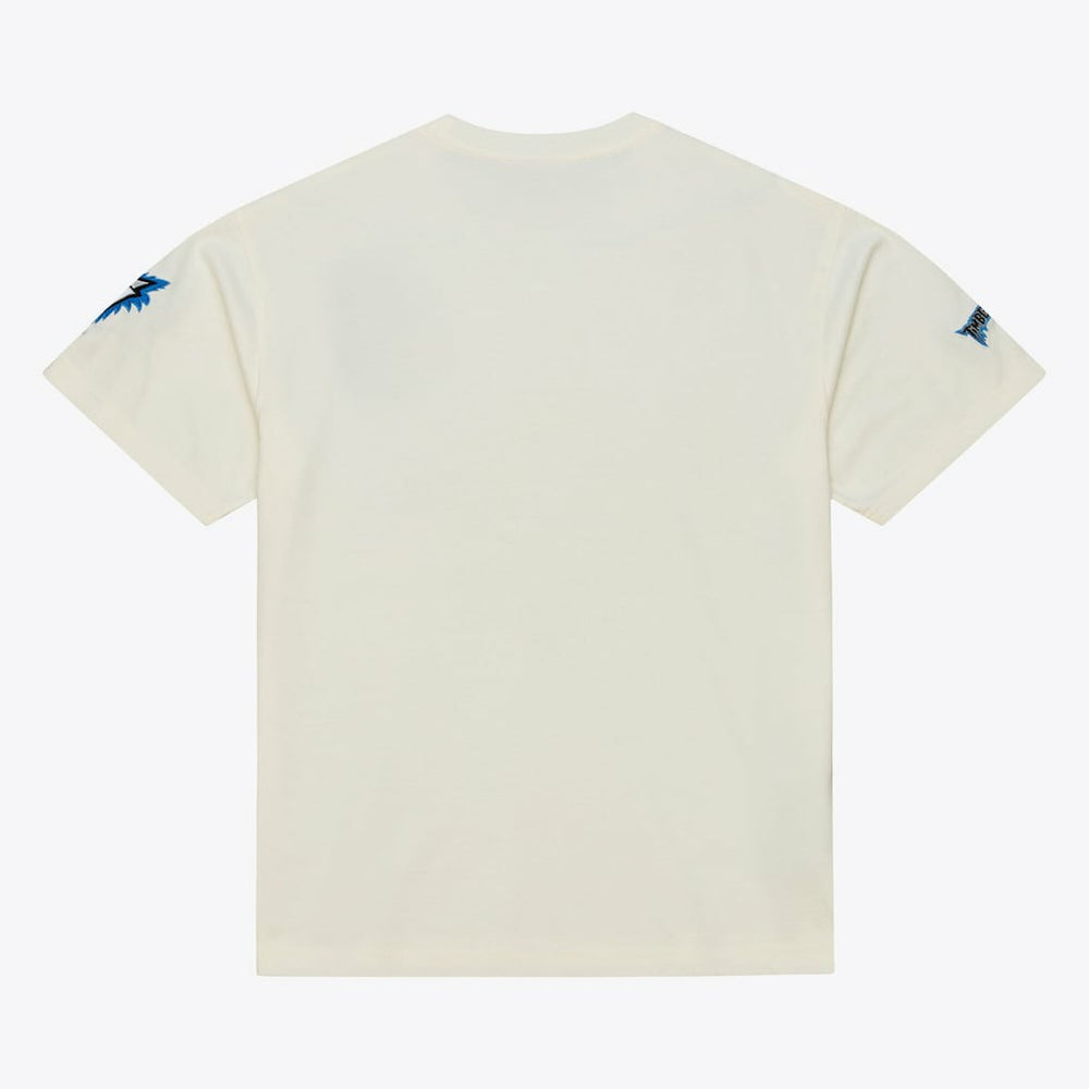 Minnesota Timberwolves Hardwood Classics Chainstitch Premium T-Shirt - Cream sale