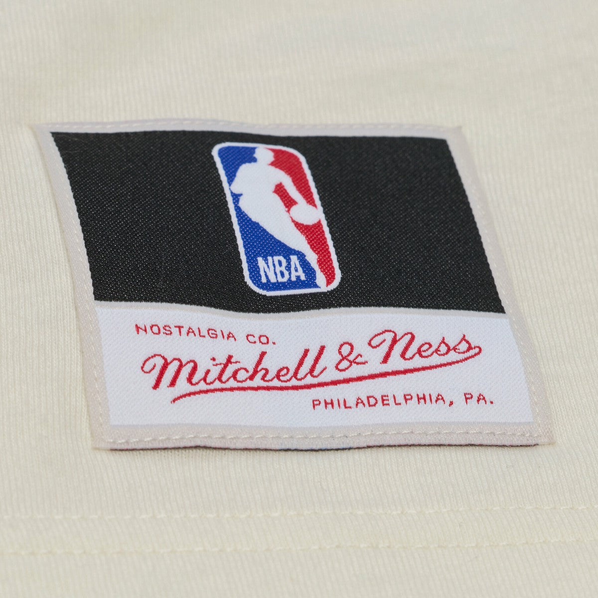 Utah Jazz Hardwood Classics Chainstitch Premium T-Shirt - Cream online