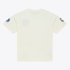 Golden State Warriors Hardwood Classics Chainstitch Premium T-Shirt sale - Cream cheap