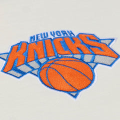 New York Knicks Hardwood Classics Chainstitch Premium T-Shirt - Cream online