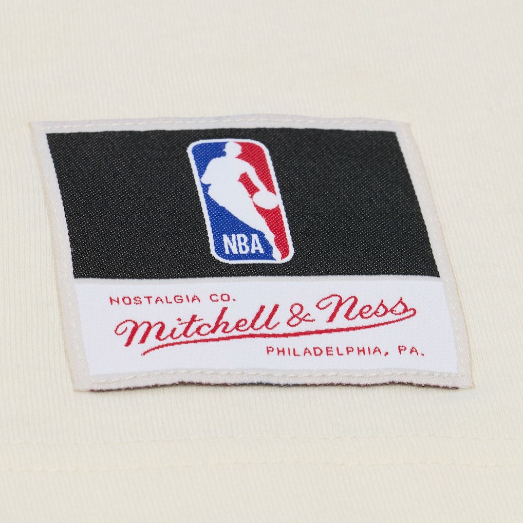 New York Knicks Hardwood Classics Chainstitch Premium T-Shirt - Cream online