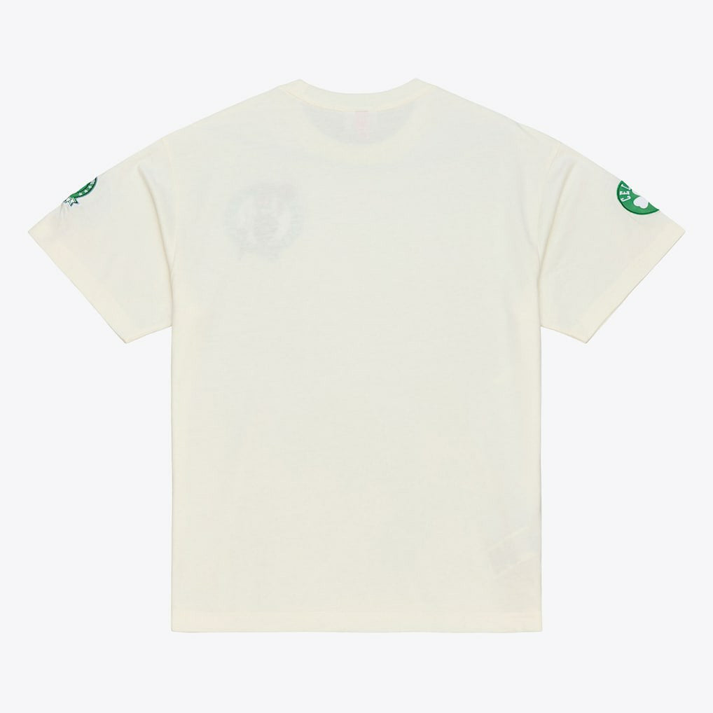 Boston Celtics Hardwood Classics Chainstitch Premium T-Shirt - Cream online