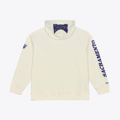 Sacramento Kings Hardwood Classics Chainstitch Premium Fleece Hoodie - Cream discount