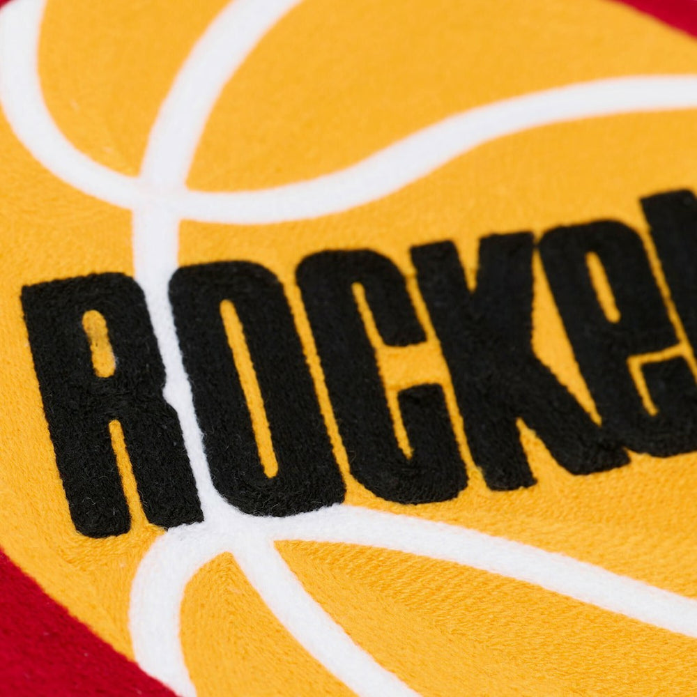 Houston Rockets Hardwood Classics Chainstitch Premium Fleece Hoodie - Cream online