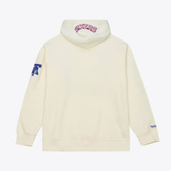 Philadelphia 76ers Hardwood Classics Chainstitch Premium Fleece Hoodie - Cream for sale