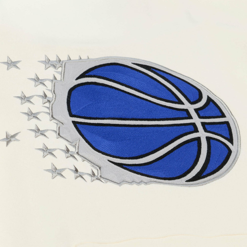 Orlando Magic Hardwood Classics Chainstitch Premium Fleece Hoodie - Cream cheap